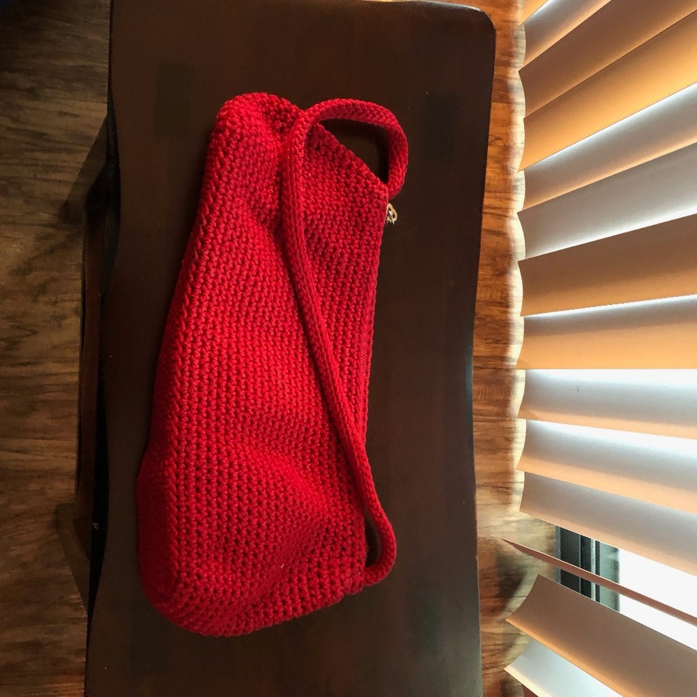 Saks Red Purse Cloth in Women